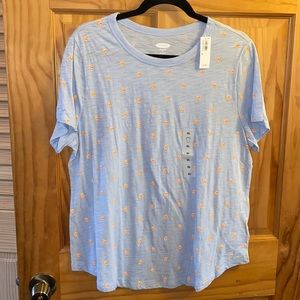 Orange slice Tee NWT